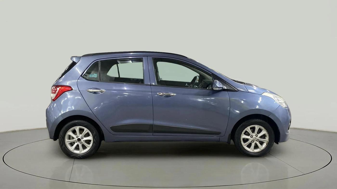 2015 Hyundai Grand i10 ASTA 1.2 KAPPA VTVT, CNG, Manual, 53,062 km, Right Side View