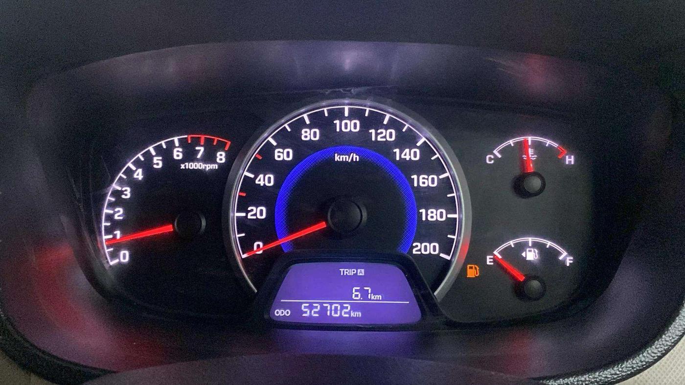 2015 Hyundai Grand i10 ASTA 1.2 KAPPA VTVT, CNG, Manual, 53,062 km, Odometer Image