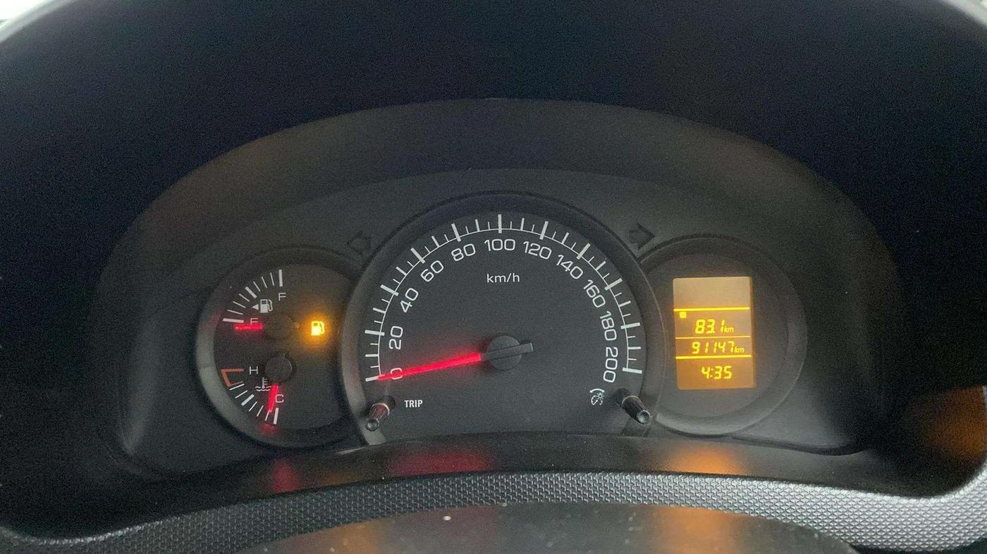 2013 Maruti Swift LXI, Petrol, Manual, 91,073 km, Odometer Image