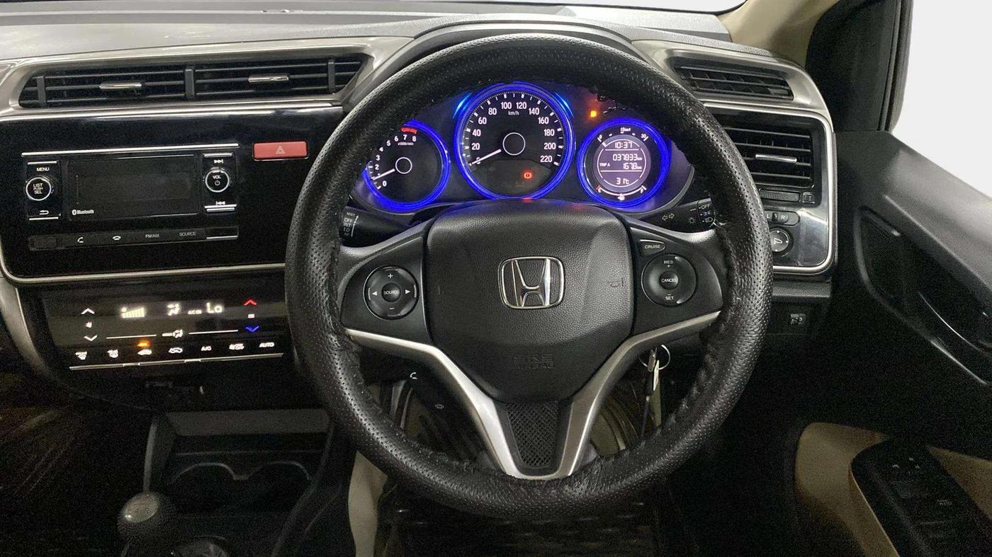 2015 Honda City 1.5L I-VTEC SV, Petrol, Manual, 37,803 km, Steering Wheel Close Up