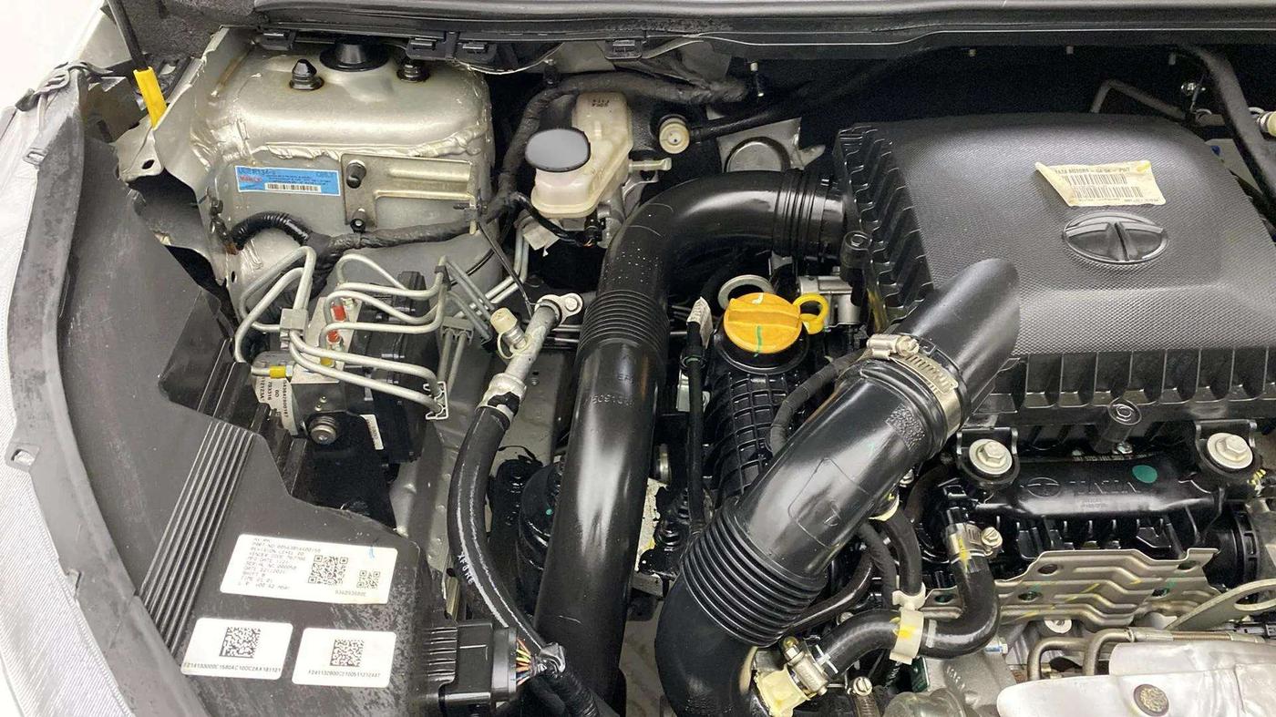 2021 Tata NEXON XZA PLUS (O) PETROL, Petrol, Automatic, 26,865 km, Engine View - Right