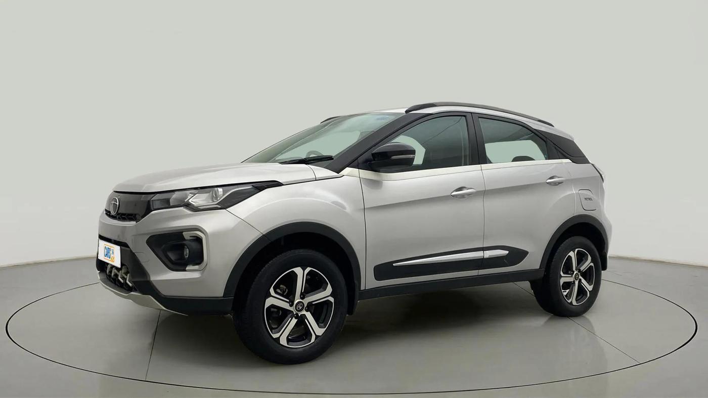 2021 Tata NEXON XZA PLUS (O) PETROL, Petrol, Automatic, 26,865 km, Left Front Diagonal