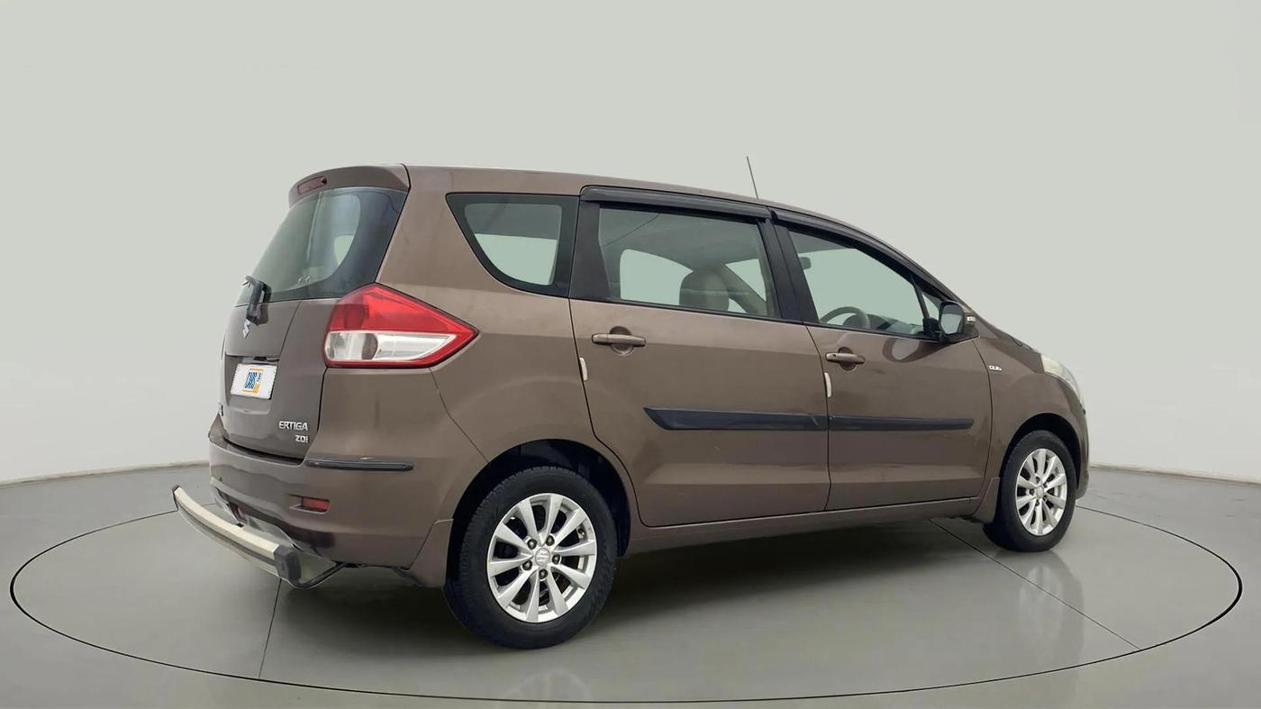 2014 Maruti Ertiga ZDI, Diesel, Manual, 74,883 km, Right Back Diagonal