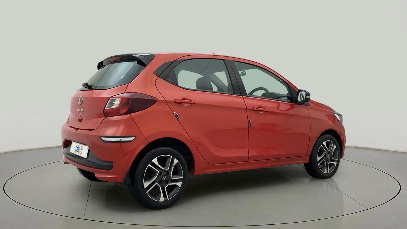2021 Tata Tiago XZA PLUS PETROL, Petrol, Automatic, 80,295 km, Right Back Diagonal