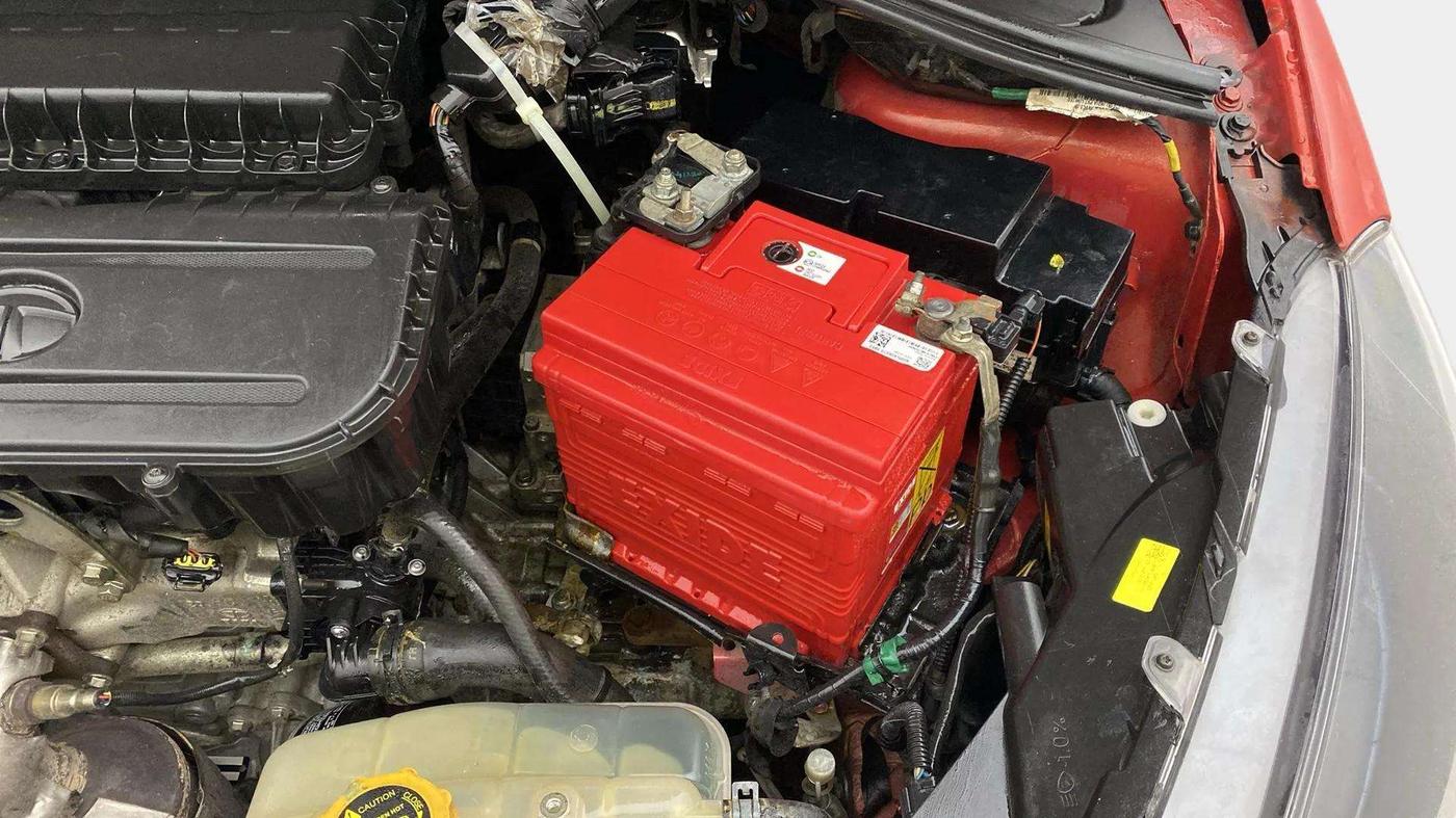 2021 Tata Tiago XZA PLUS PETROL, Petrol, Automatic, 80,295 km, Engine View - Left