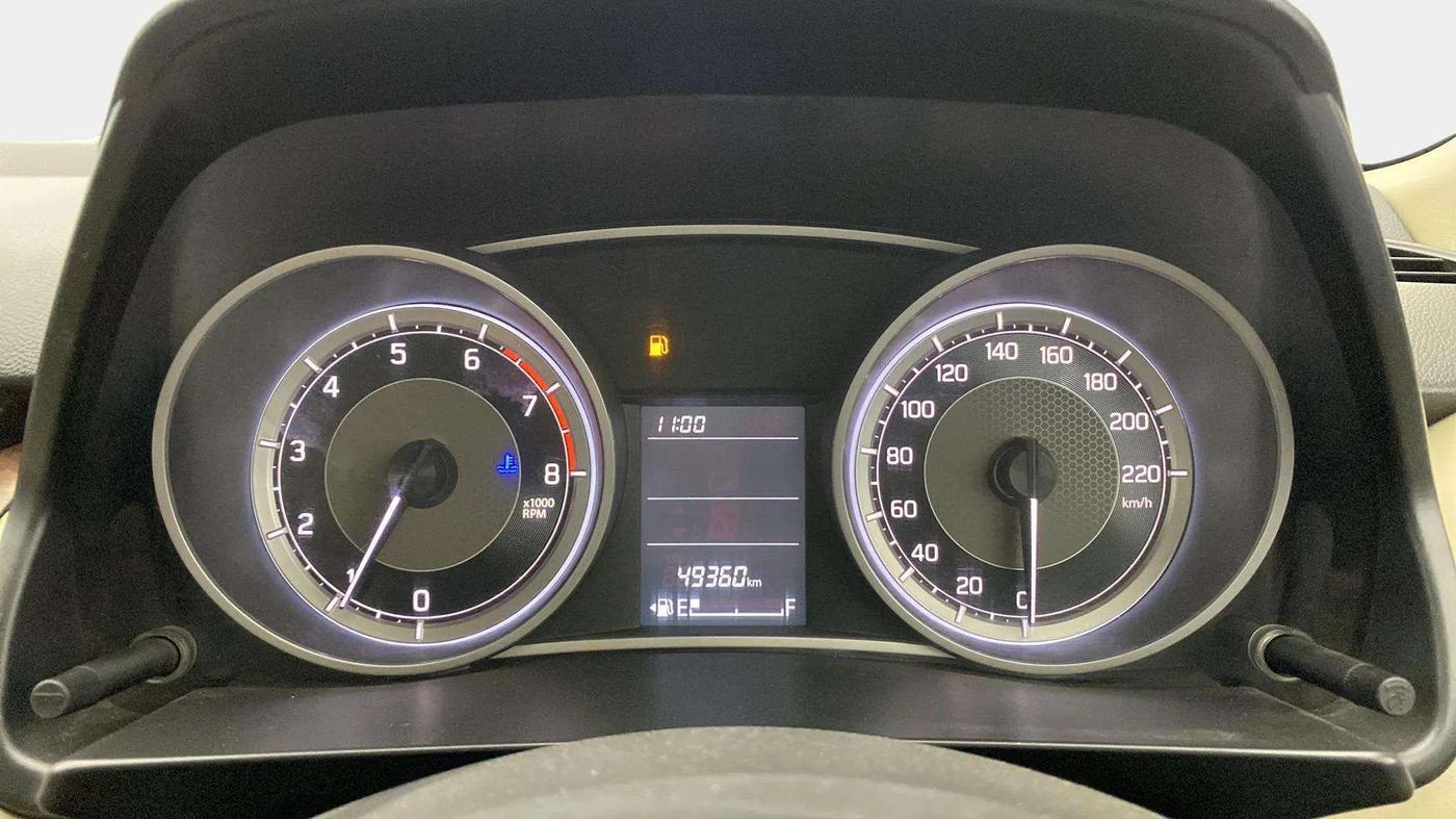 2017 Maruti Dzire VXI, Petrol, Manual, 49,587 km, Odometer Image