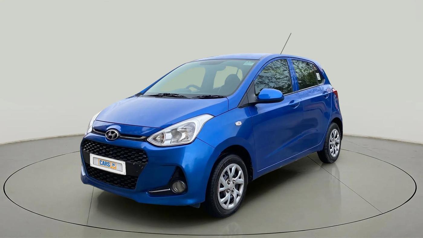 2017 Hyundai Grand i10 MAGNA 1.2 KAPPA VTVT, Petrol, Manual, 14,736 km, Left Front Diagonal