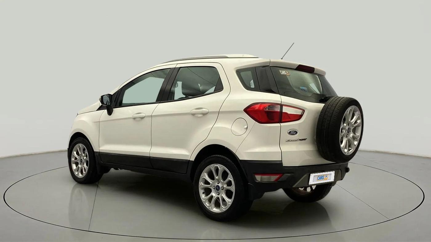 2018 Ford Ecosport TITANIUM 1.5L PETROL AT, Petrol, Automatic, 84,358 km, Left Back Diagonal