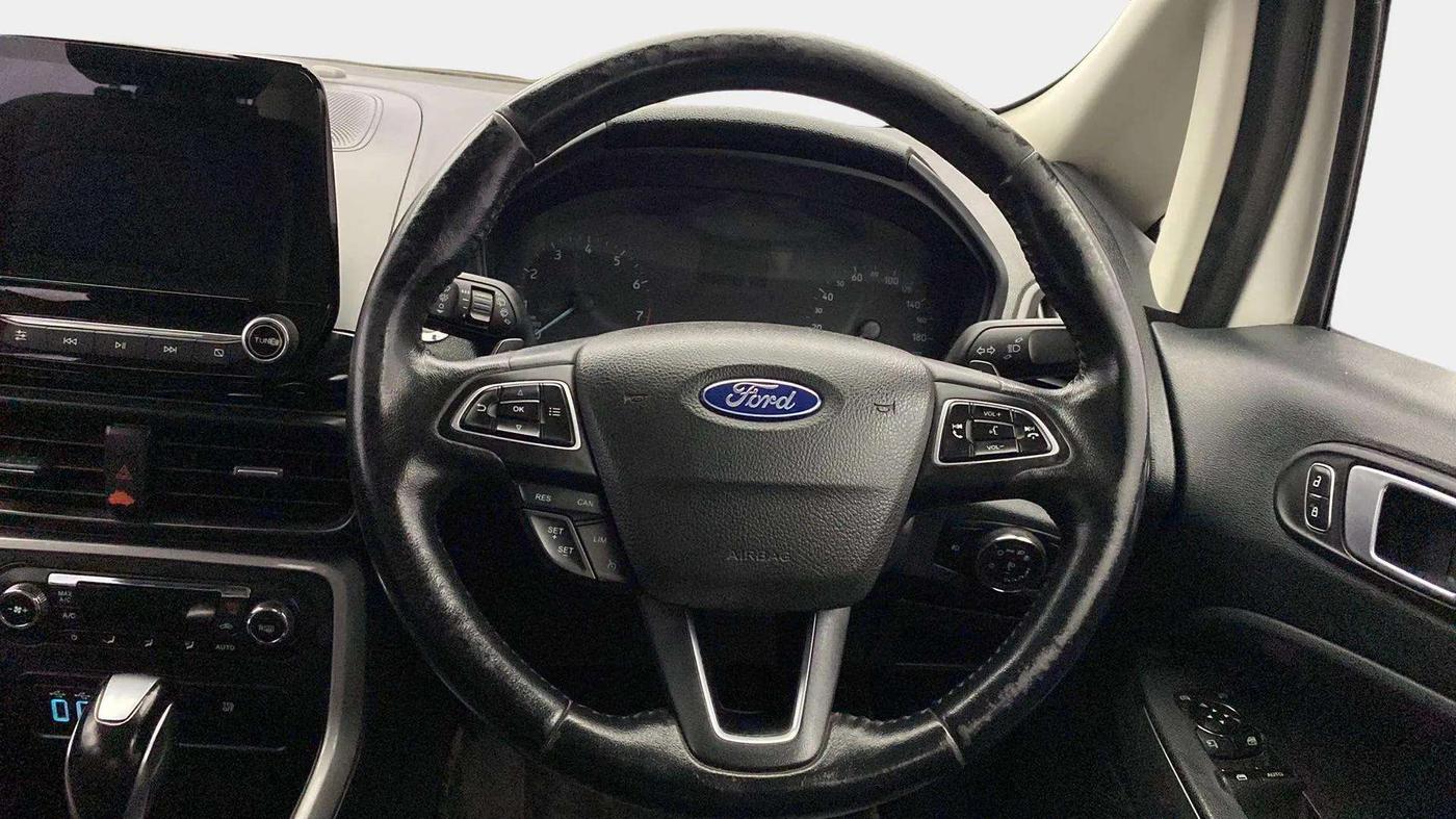 2018 Ford Ecosport TITANIUM 1.5L PETROL AT, Petrol, Automatic, 84,358 km, Steering Wheel Close Up