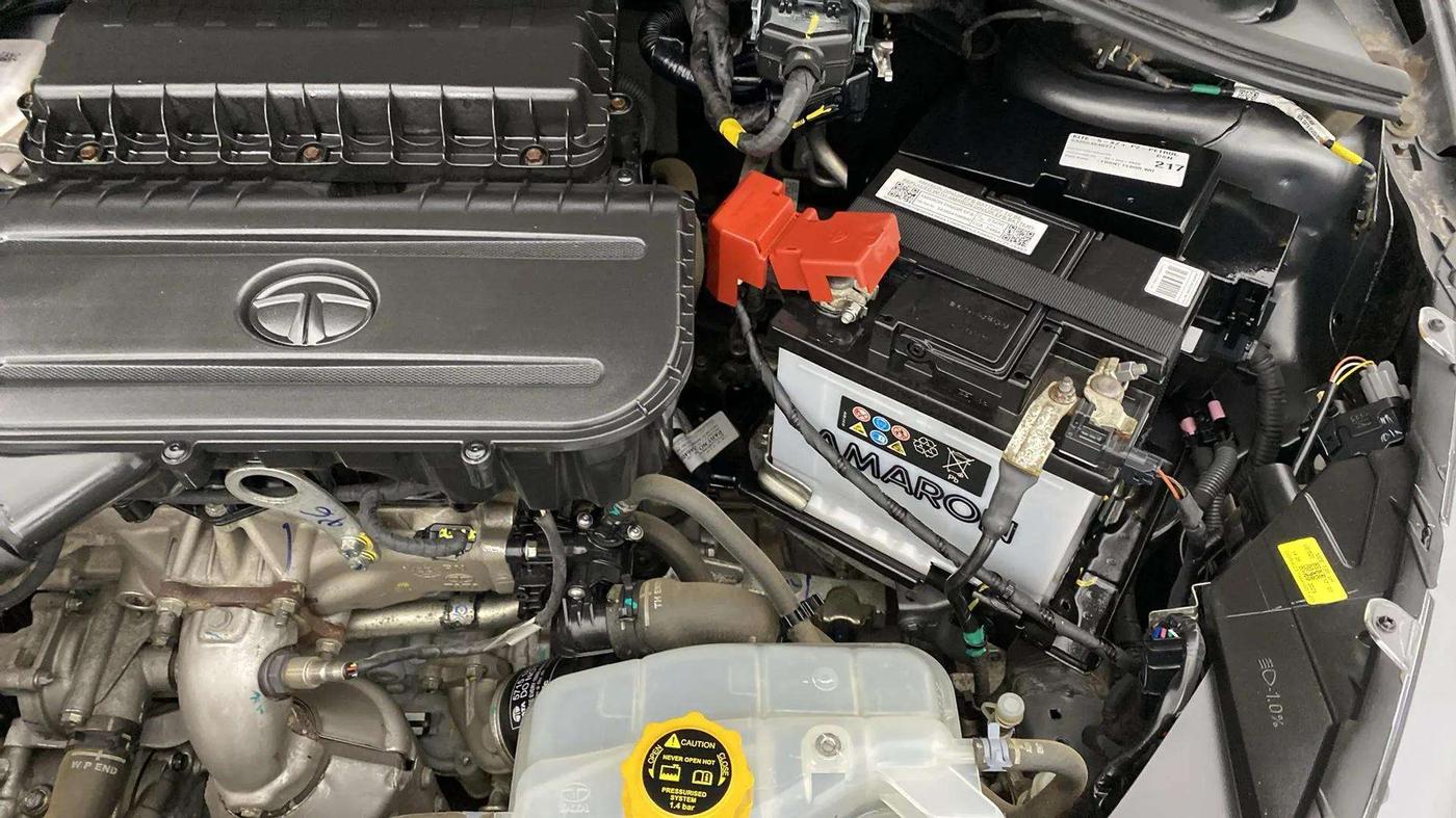 2023 Tata TIGOR XZ PLUS PETROL, Petrol, Manual, 2,254 km, Engine View - Left