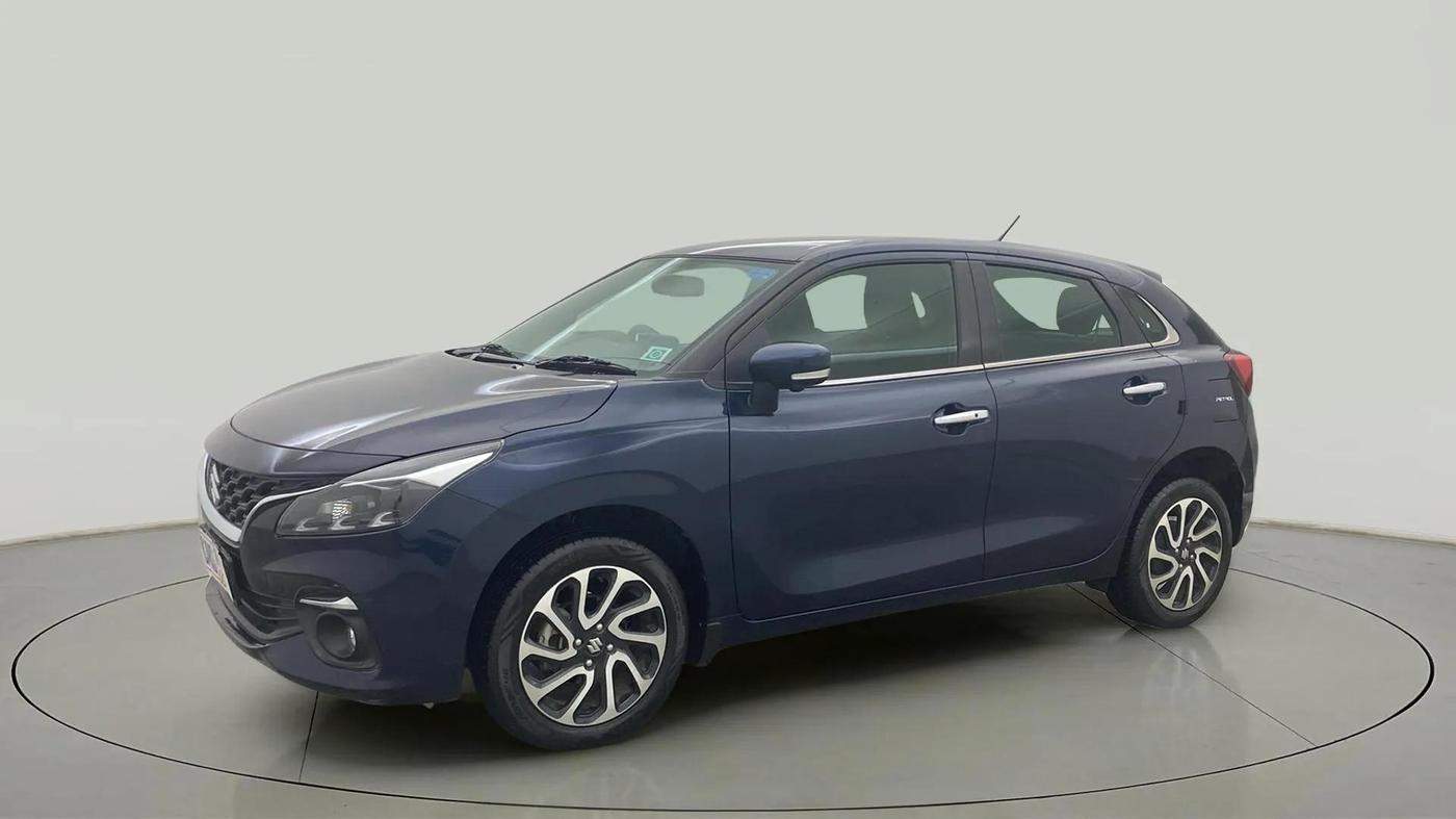 2022 Maruti Baleno ALPHA 1.2 AGS, Petrol, Automatic, 15,610 km, Left Front Diagonal