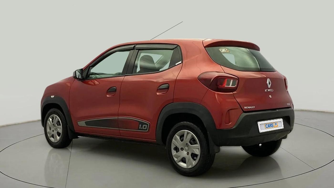 2021 Renault Kwid RXT 1.0 AMT (O), Petrol, Automatic, 90,720 km, Left Back Diagonal