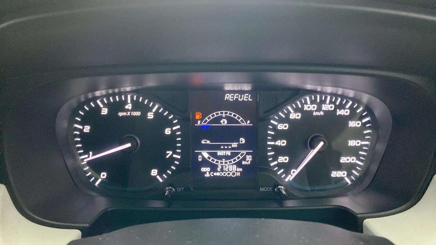 2022 Tata PUNCH ACCOMPLISHED MT, Petrol, Manual, 21,268 km, Odometer Image
