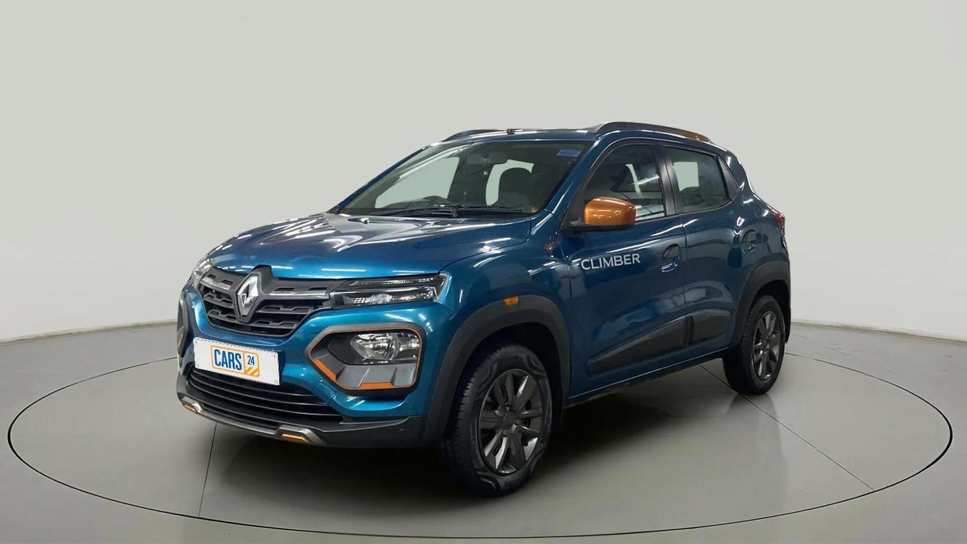 2022 Renault Kwid CLIMBER 1.0 AMT (O) DUAL TONE, Petrol, Automatic, 10,864 km, Left Front Diagonal