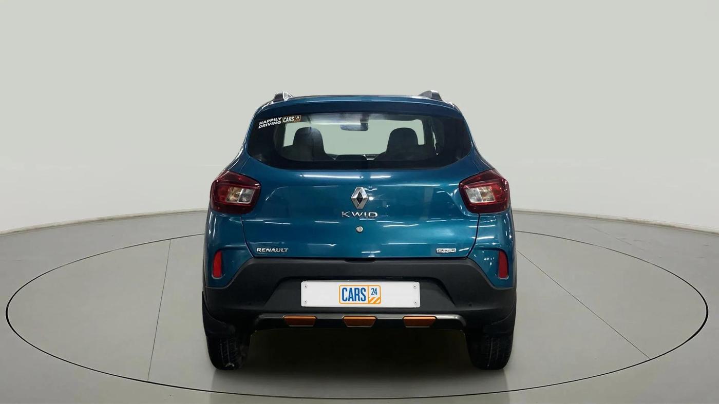 2022 Renault Kwid CLIMBER 1.0 AMT (O) DUAL TONE, Petrol, Automatic, 10,864 km, Back/Rear