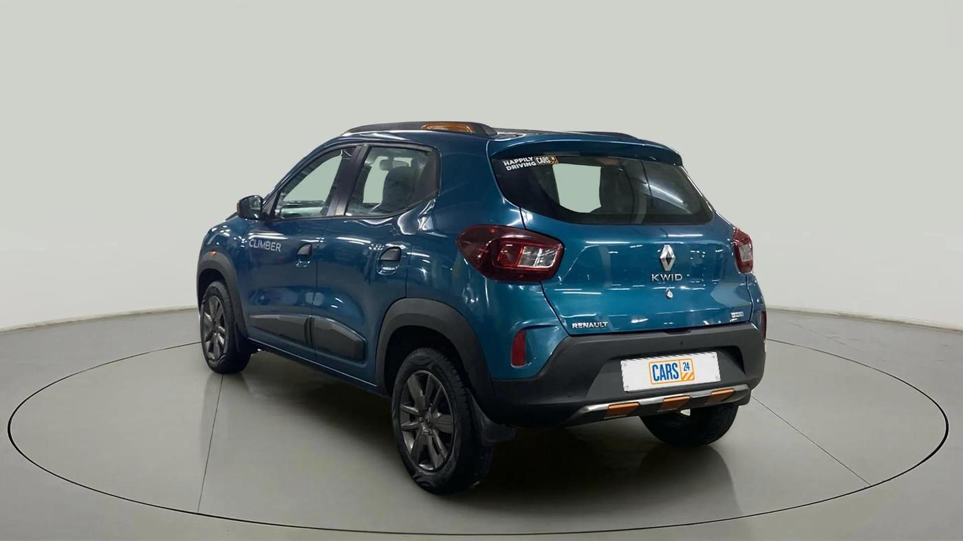 2022 Renault Kwid CLIMBER 1.0 AMT (O) DUAL TONE, Petrol, Automatic, 10,864 km, Left Back Diagonal
