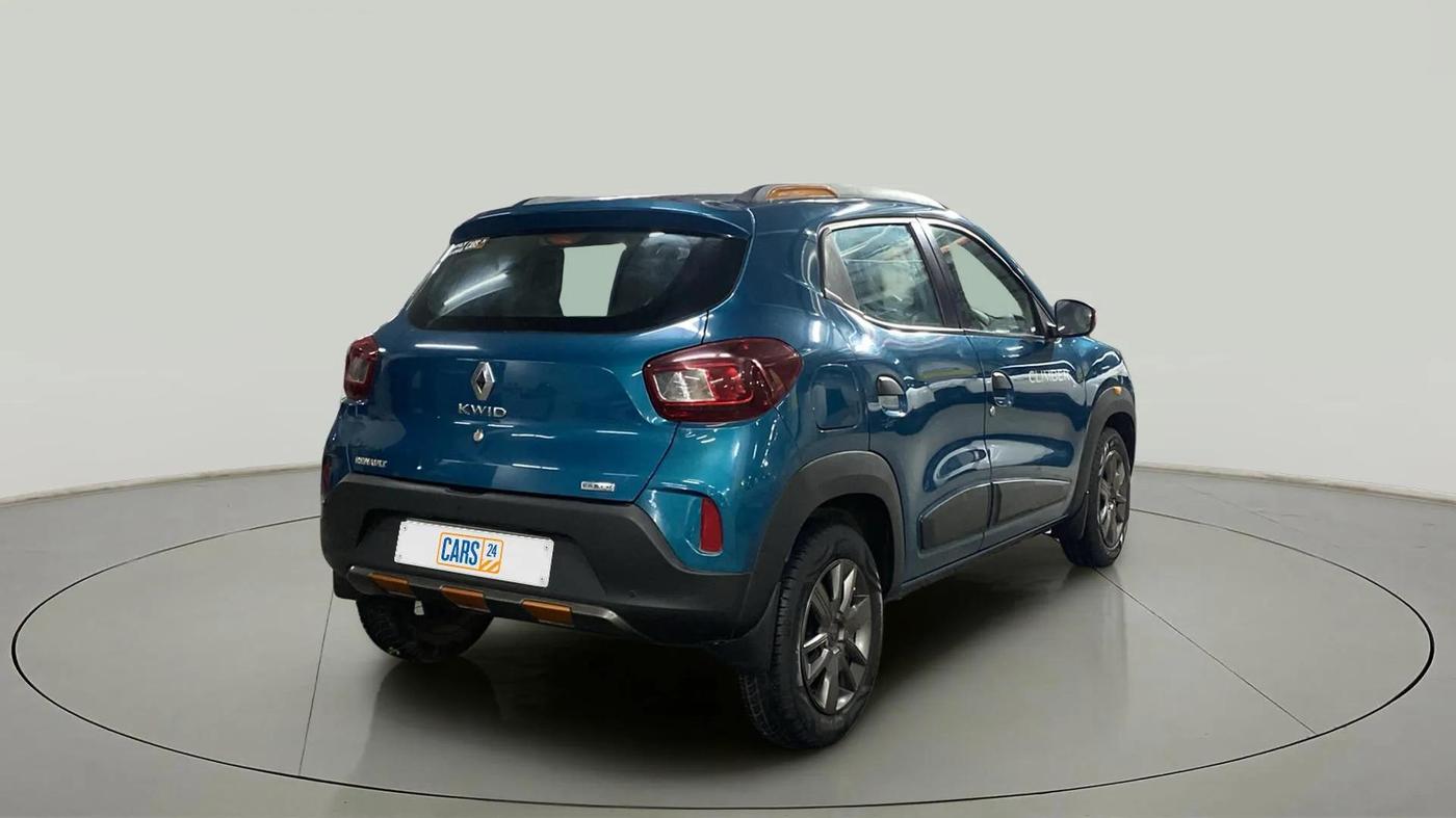 2022 Renault Kwid CLIMBER 1.0 AMT (O) DUAL TONE, Petrol, Automatic, 10,864 km, Right Back Diagonal