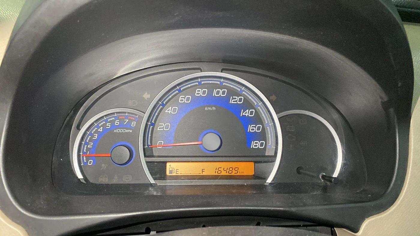 2017 Maruti Wagon R 1.0 VXI, Petrol, Manual, 16,558 km, Odometer Image