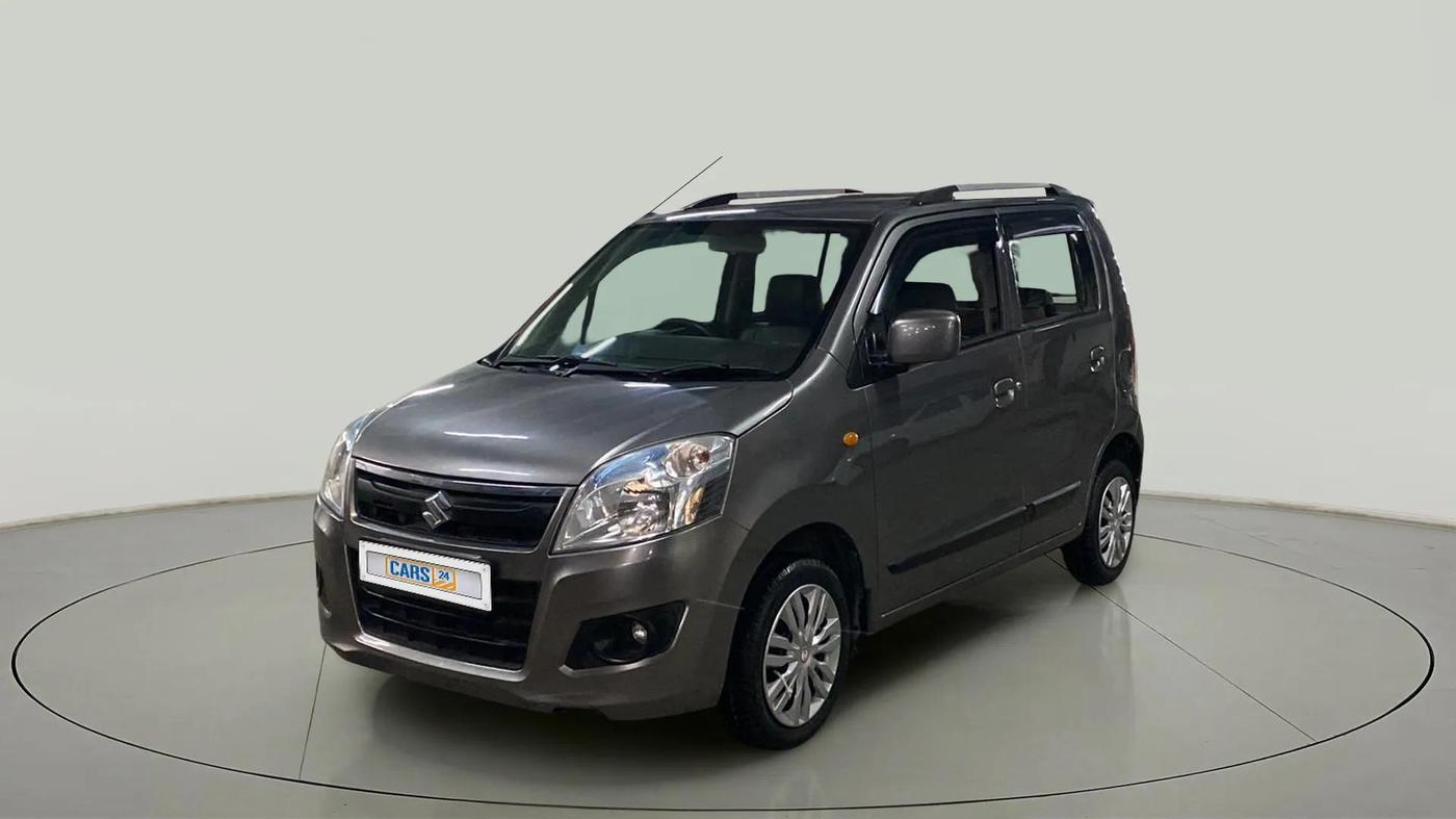 2017 Maruti Wagon R 1.0 VXI, Petrol, Manual, 16,558 km, Left Front Diagonal