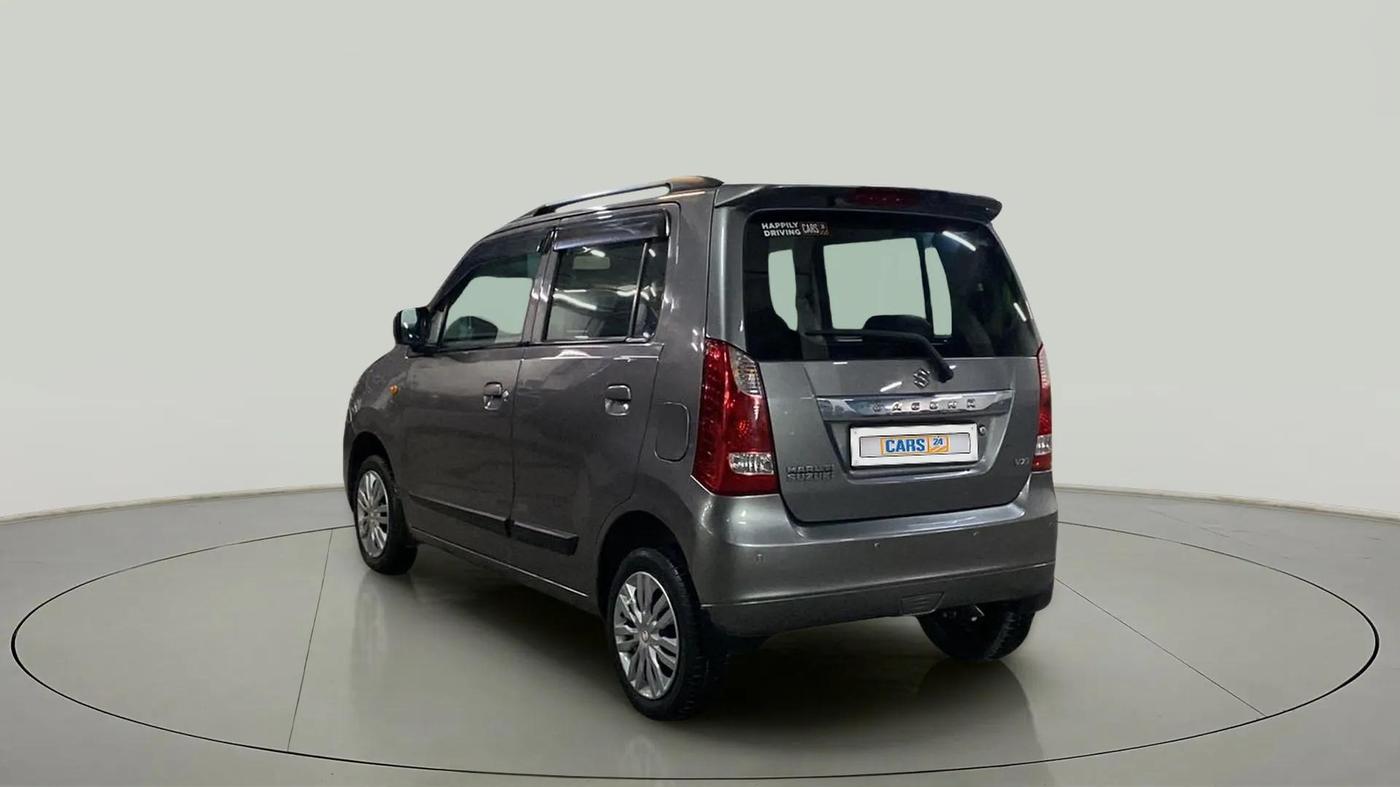 2017 Maruti Wagon R 1.0 VXI, Petrol, Manual, 16,558 km, Left Back Diagonal