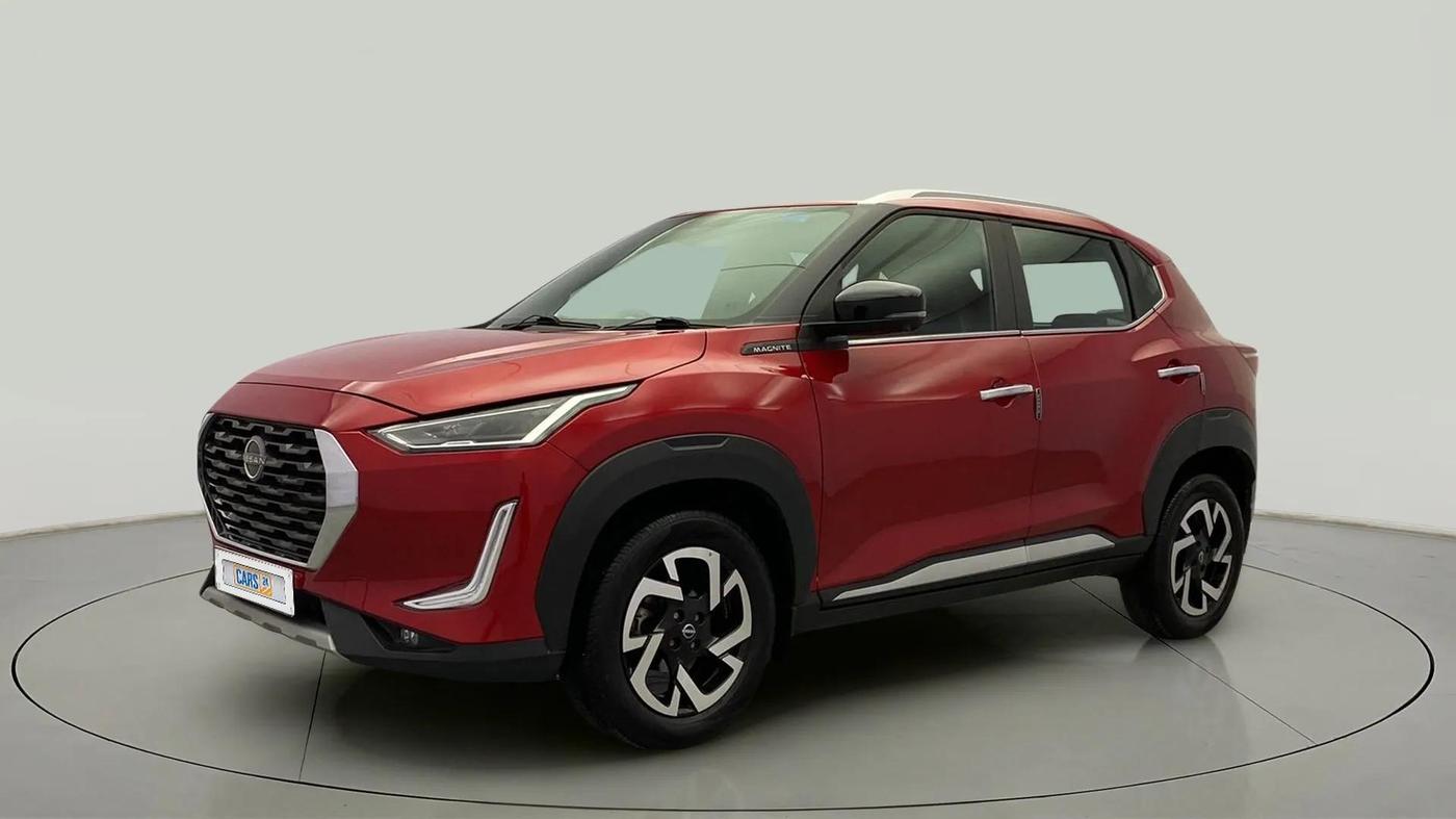 2023 Nissan MAGNITE XV PREMIUM TURBO (O) CVT, Petrol, Automatic, 16,093 km, Left Front Diagonal