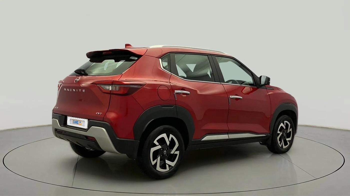 2023 Nissan MAGNITE XV PREMIUM TURBO (O) CVT, Petrol, Automatic, 16,093 km, Right Back Diagonal