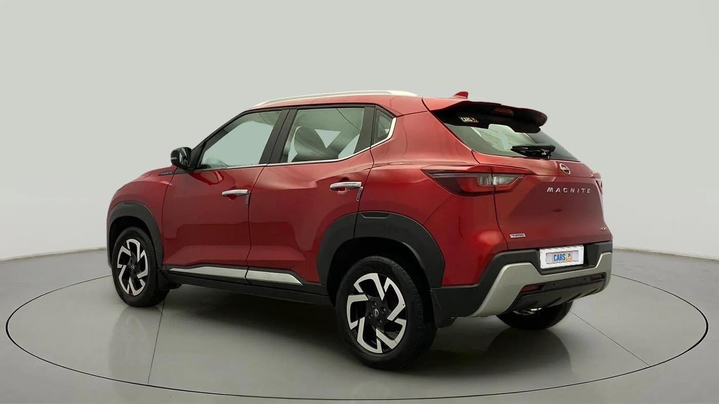 2023 Nissan MAGNITE XV PREMIUM TURBO (O) CVT, Petrol, Automatic, 16,093 km, Left Back Diagonal