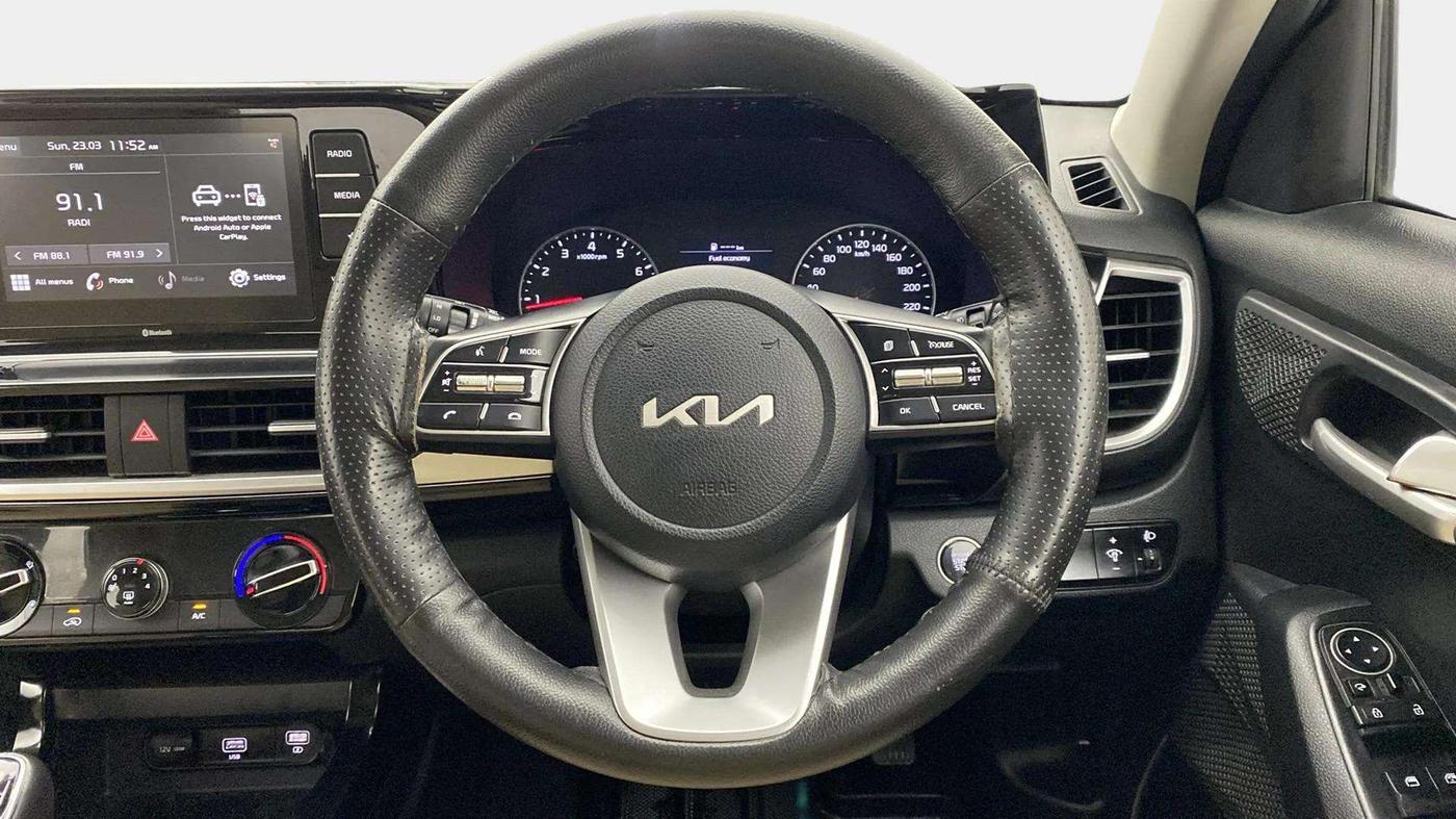 2023 KIA SELTOS HTK PLUS 1.5, Petrol, Manual, 15,350 km, Steering Wheel Close Up