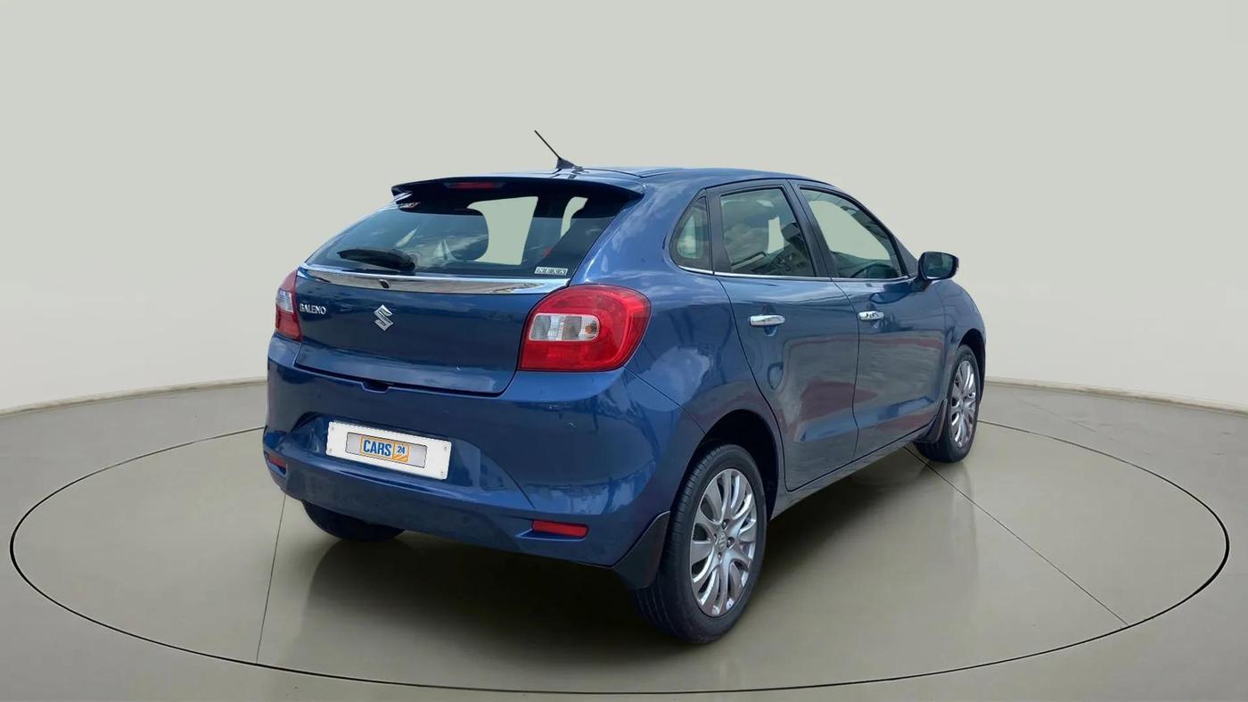 2017 Maruti Baleno ZETA PETROL 1.2, Petrol, Manual, 67,891 km, Right Back Diagonal