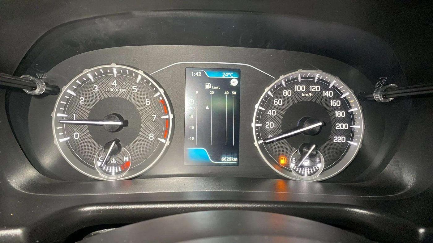 2023 Maruti BREZZA ZXI, Petrol, Manual, 6,618 km, Odometer Image