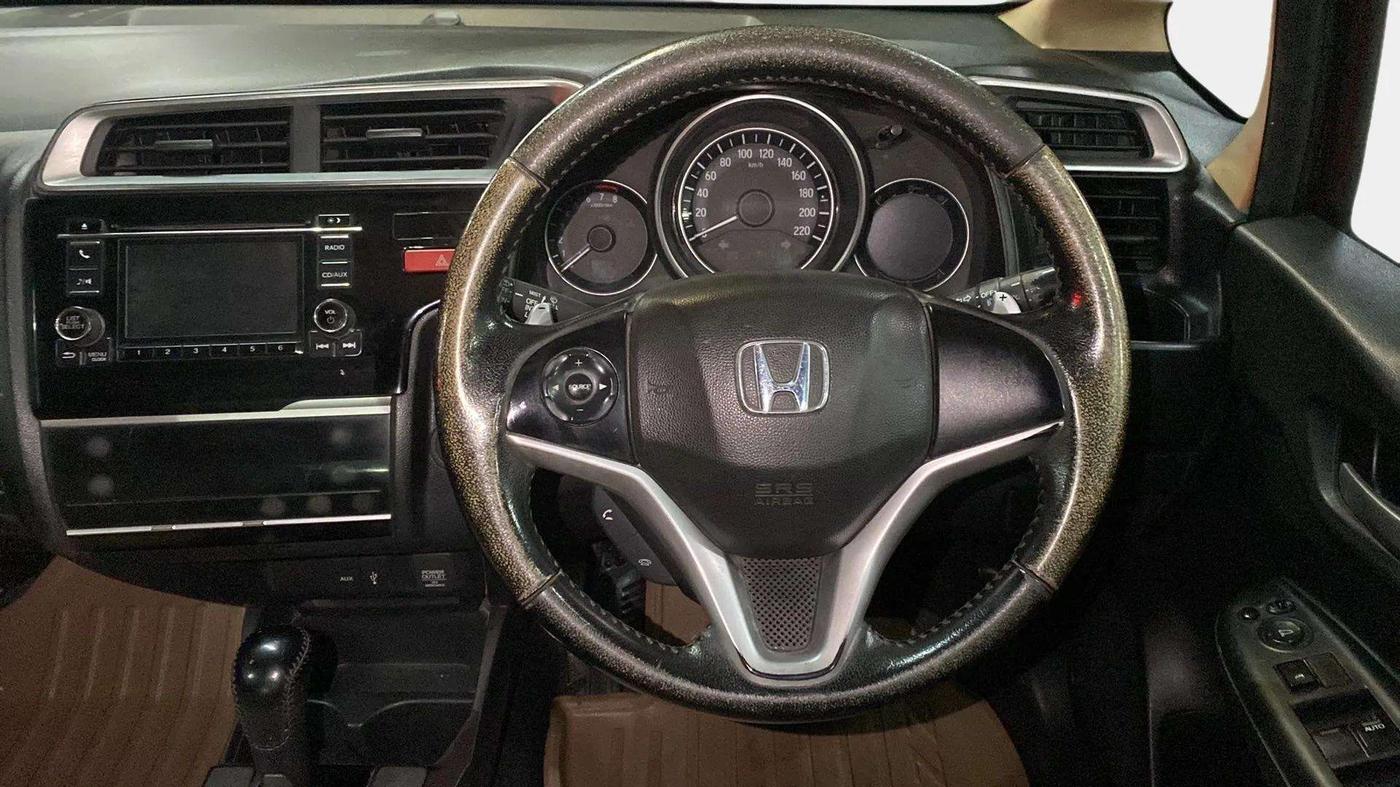 2015 Honda Jazz 1.2L I-VTEC V AT, Petrol, Automatic, 72,563 km, Steering Wheel Close Up