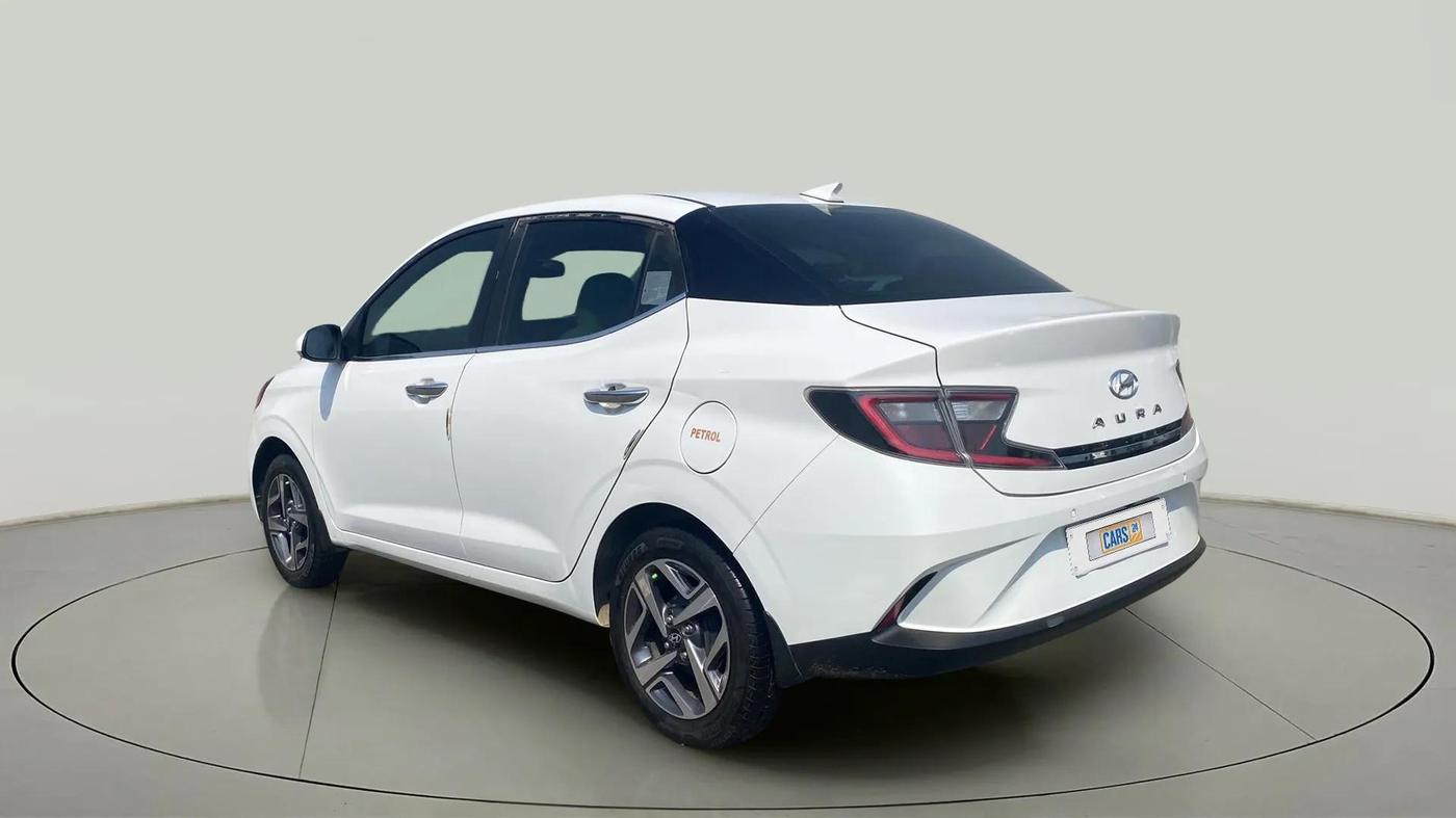 2022 Hyundai AURA SX 1.2, Petrol, Manual, 46,648 km, Left Back Diagonal