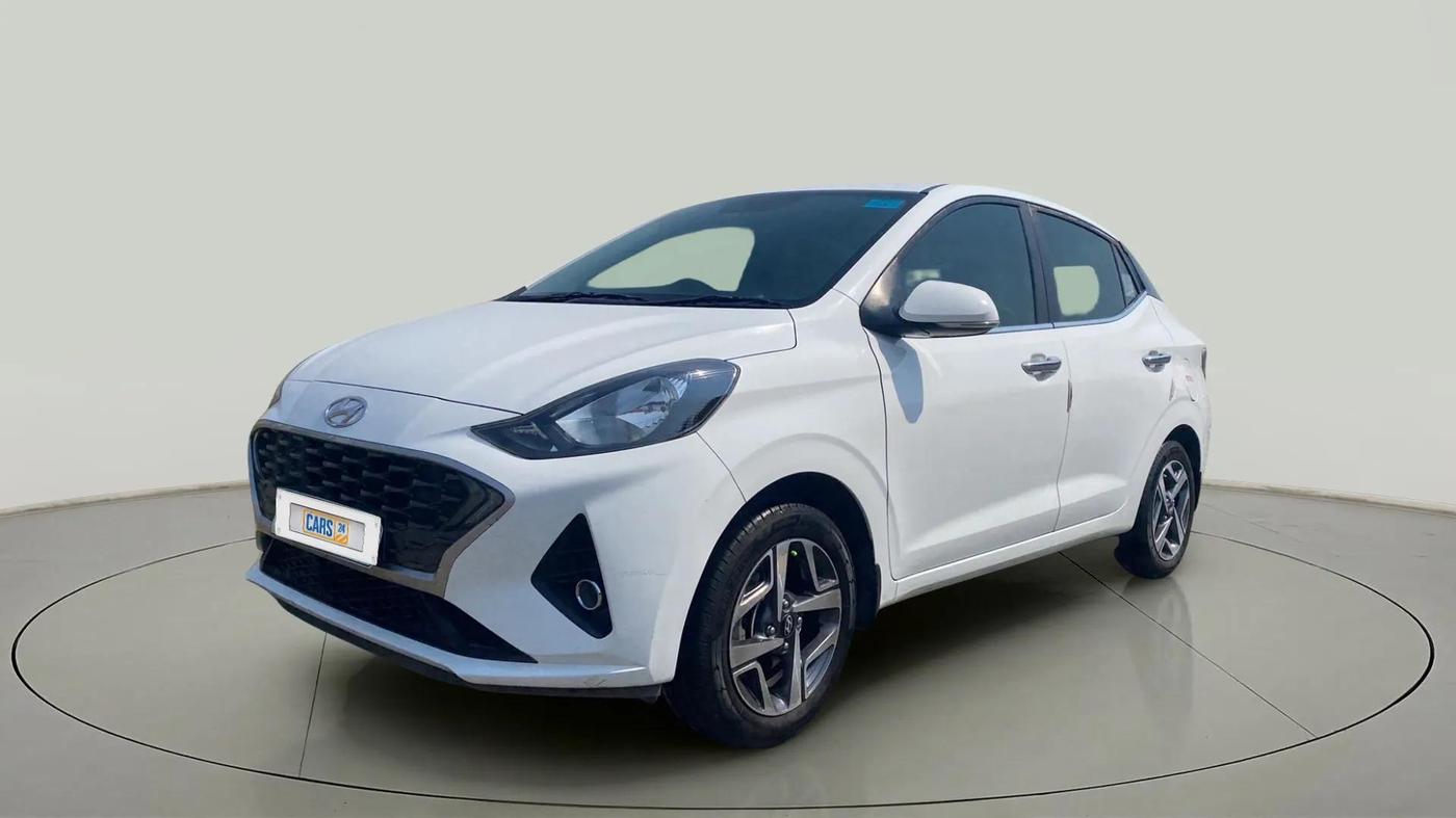 2022 Hyundai AURA SX 1.2, Petrol, Manual, 46,648 km, Left Front Diagonal