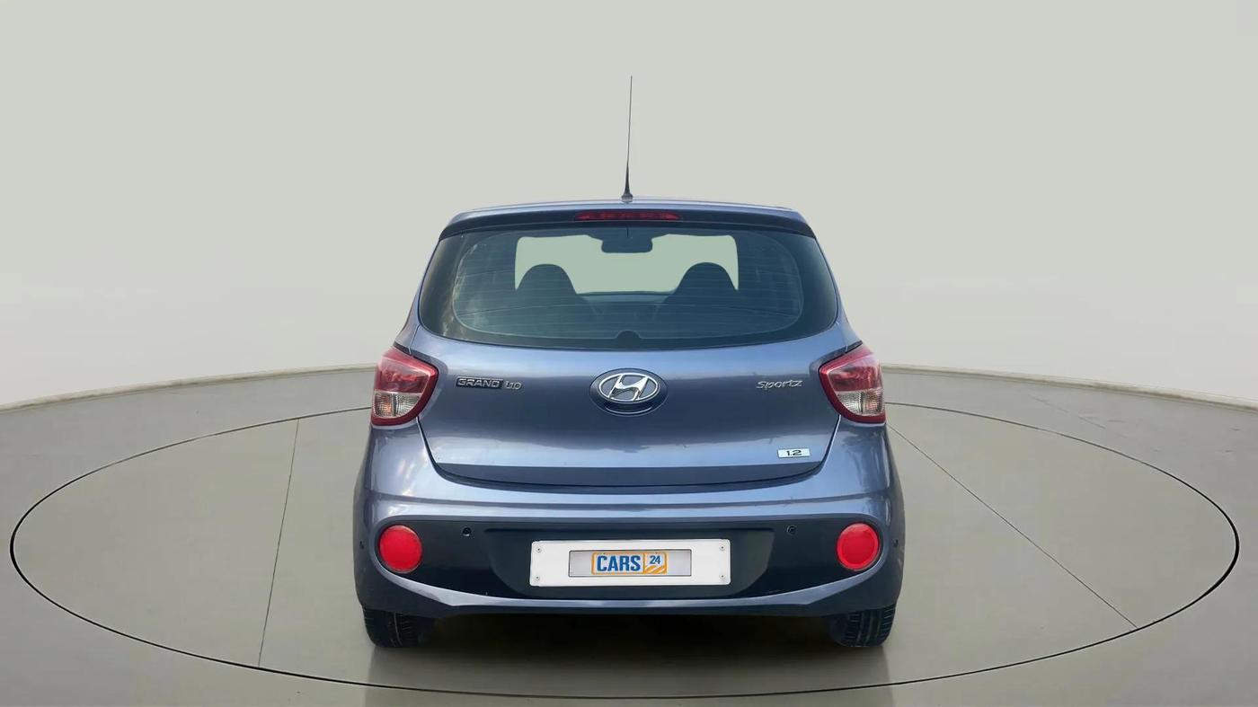 2017 Hyundai Grand i10 SPORTZ 1.2 KAPPA VTVT, Petrol, Manual, 68,107 km, Back/Rear