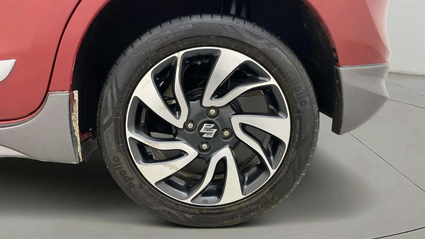 2021 Maruti Baleno ZETA CVT PETROL 1.2, Petrol, Automatic, 38,028 km, Left Rear Wheel