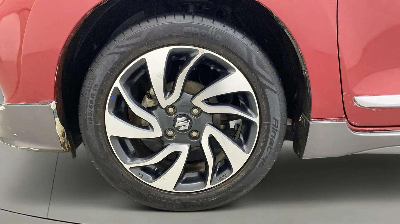 2021 Maruti Baleno ZETA CVT PETROL 1.2, Petrol, Automatic, 38,028 km, Left Front Wheel