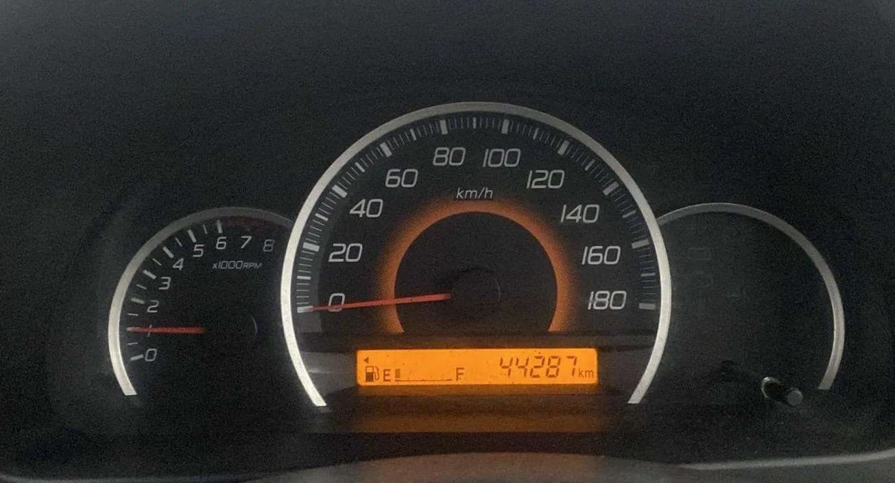 2016 Maruti Wagon R 1.0 VXI, Petrol, Manual, 44,292 km, Odometer Image