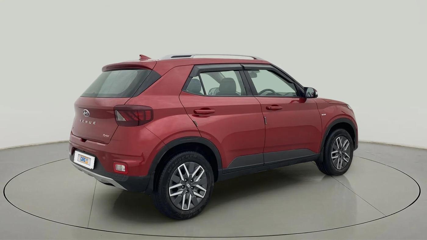 2021 Hyundai VENUE SX 1.0 TURBO IMT, Petrol, Manual, 16,511 km, Right Back Diagonal