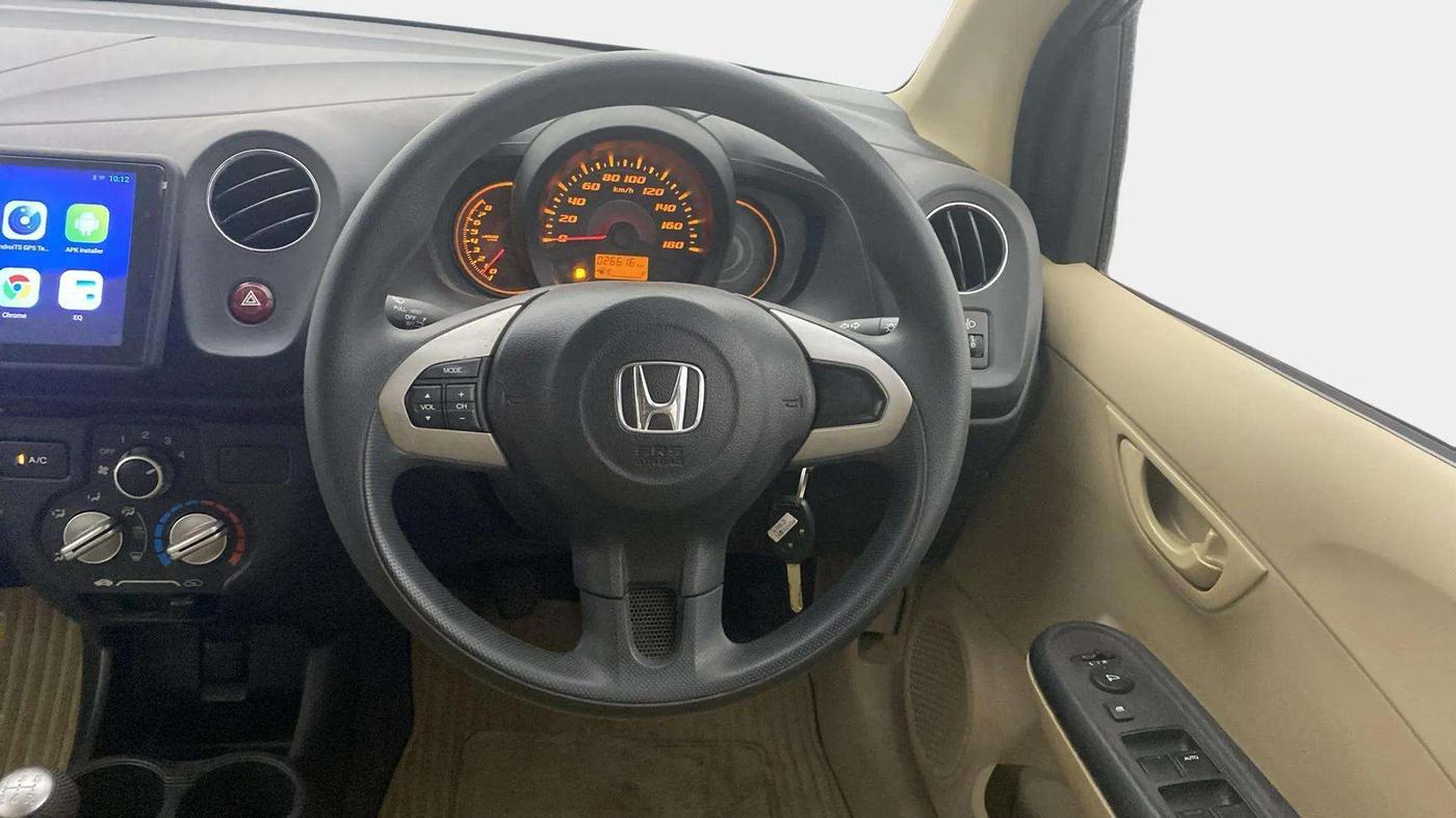 2014 Honda Amaze 1.2L I-VTEC SX, Petrol, Manual, 26,577 km, Steering Wheel Close Up