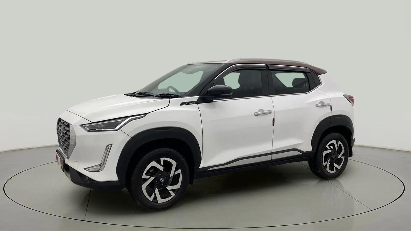 2022 Nissan MAGNITE XV PREMIUM TURBO, Petrol, Manual, 28,568 km, Left Front Diagonal