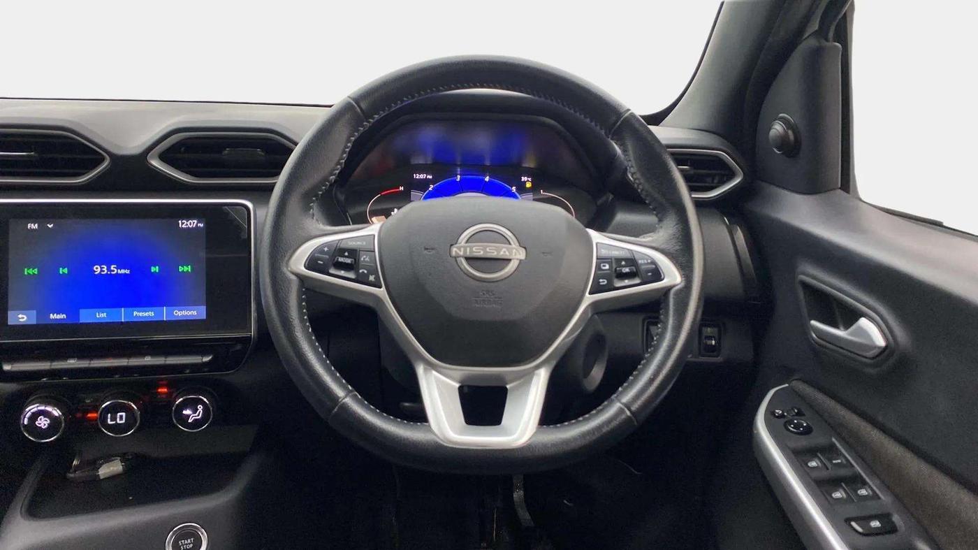 2022 Nissan MAGNITE XV PREMIUM TURBO, Petrol, Manual, 28,568 km, Steering Wheel Close Up