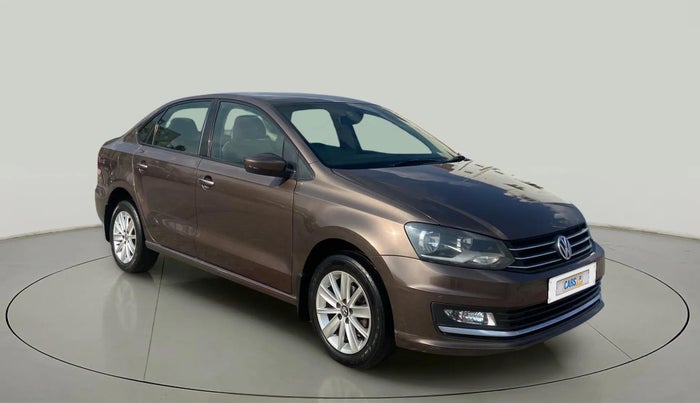 2016 Volkswagen Vento HIGHLINE PETROL AT, Petrol, Automatic, 68,523 km, Right Front Diagonal