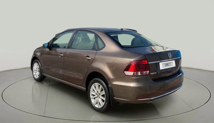 2016 Volkswagen Vento HIGHLINE PETROL AT, Petrol, Automatic, 68,523 km, Left Back Diagonal