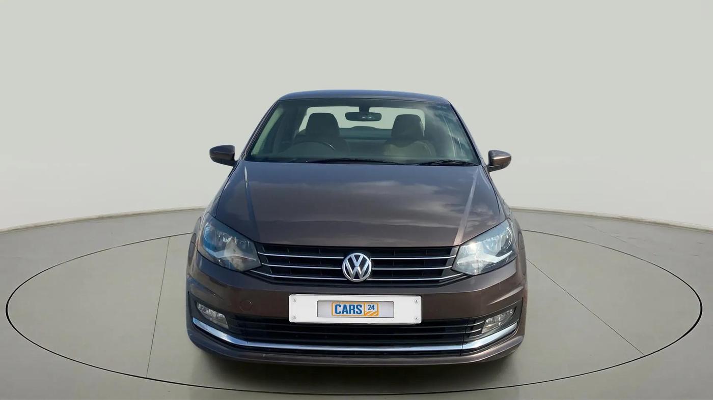 2016 Volkswagen Vento HIGHLINE PETROL AT, Petrol, Automatic, 68,877 km, Front