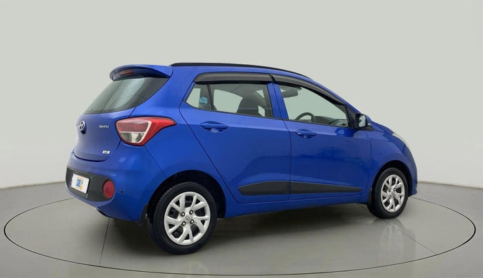 2019 Hyundai Grand i10 SPORTZ 1.2 KAPPA VTVT, Petrol, Manual, 24,234 km, Right Back Diagonal