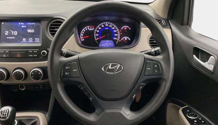 2019 Hyundai Grand i10 SPORTZ 1.2 KAPPA VTVT, Petrol, Manual, 24,234 km, Steering Wheel Close Up