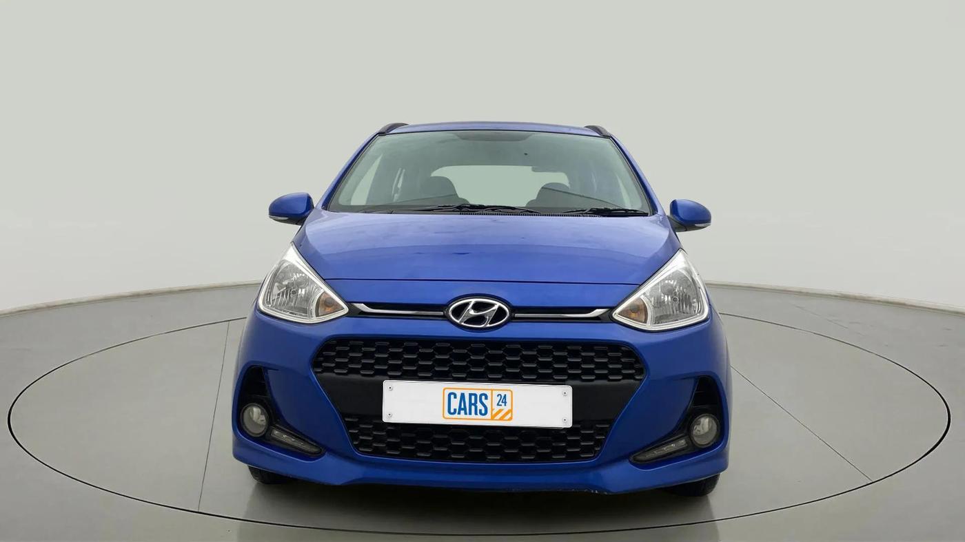 2019 Hyundai Grand i10 SPORTZ 1.2 KAPPA VTVT, Petrol, Manual, 24,234 km, Front