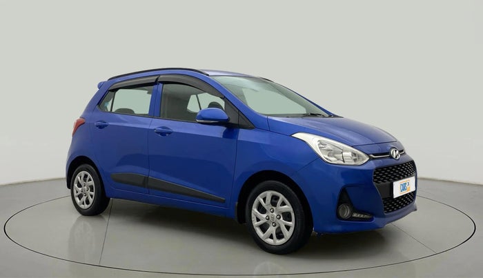 2019 Hyundai Grand i10 SPORTZ 1.2 KAPPA VTVT, Petrol, Manual, 24,234 km, Right Front Diagonal