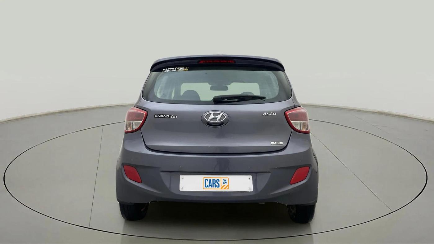 2016 Hyundai Grand i10 ASTA (O) 1.2 KAPPA VTVT, Petrol, Manual, 57,975 km, Back/Rear
