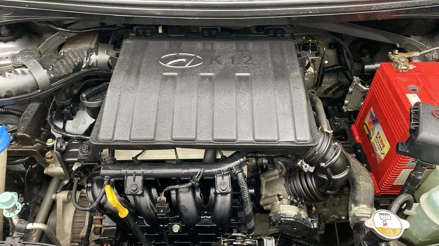 2016 Hyundai Grand i10 ASTA (O) 1.2 KAPPA VTVT, Petrol, Manual, 57,975 km, Engine View